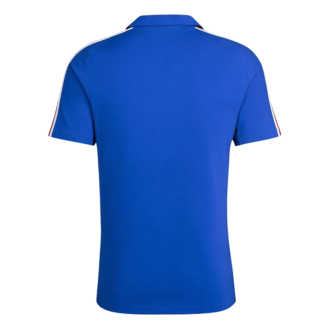 Retro Men's France 1984 Home Soccer Jersey product view 2