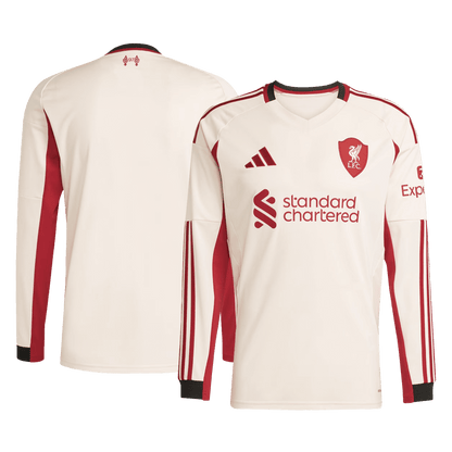 Men's Liverpool 2025/26 Away Long Sleeve Soccer Jersey product view 10