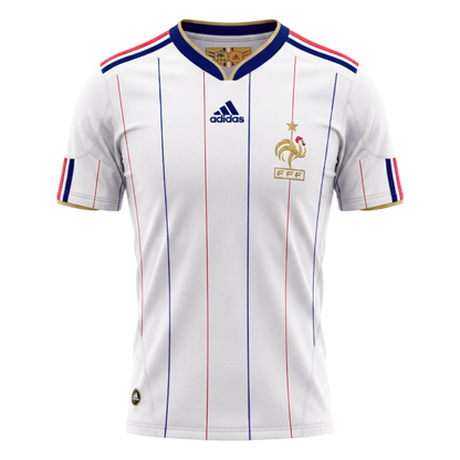 Retro Men's France 2010 Away Soccer Jersey product view 1