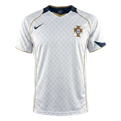 Retro Men's Portugal 2004 Away Soccer Jersey product view 1