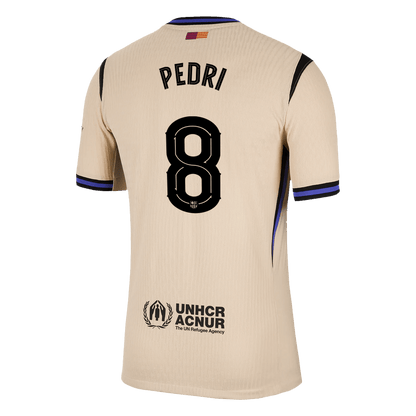 PEDRI #8 Men's Barcelona UCL 2025/26 Player Version Away Soccer Jersey - Slim Fit product view 14