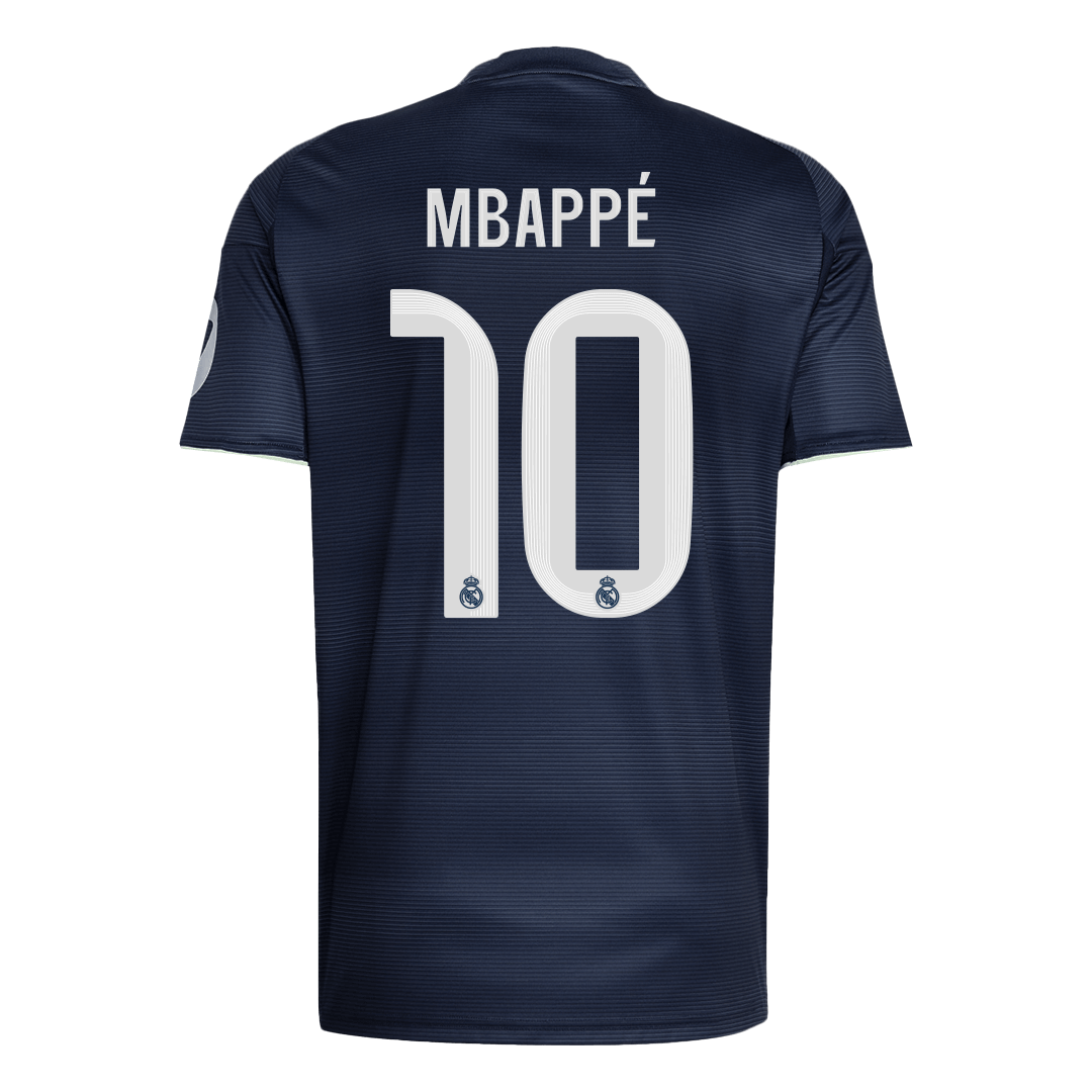 MBAPPÉ #10 Men's Real Madrid 2025/26 Away Soccer Jersey Premium product view 11