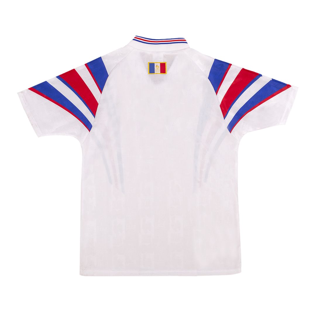 Retro Men's France 1996 Away Soccer Jersey product view 2