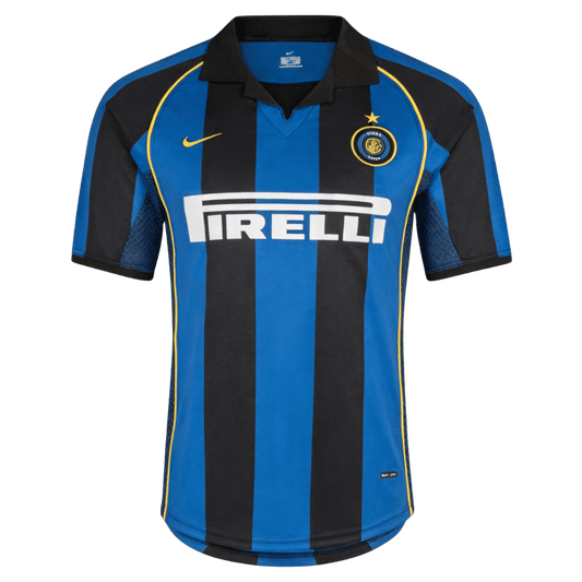 Retro Men's Inter Milan 2001/02 Home Soccer Jersey product view 1