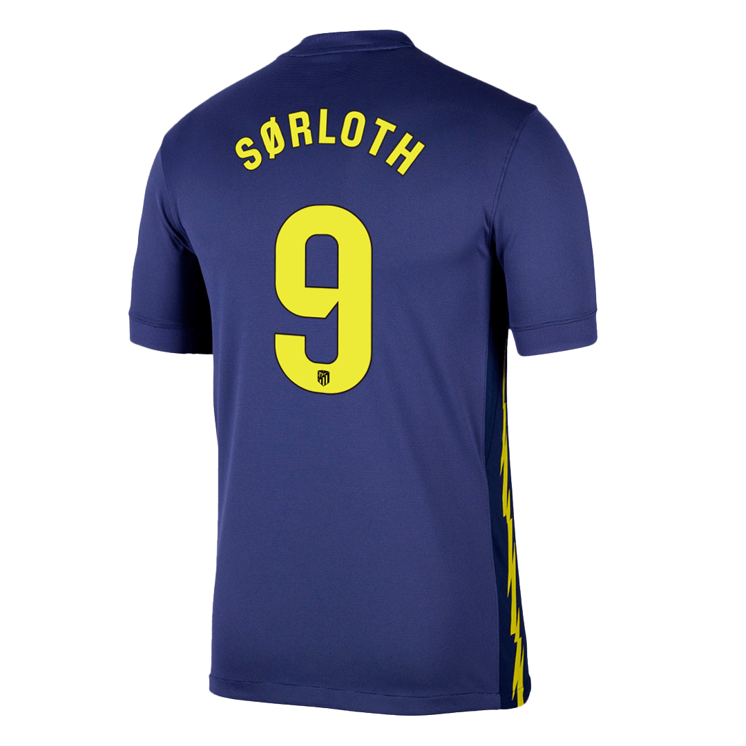 SØRLOTH #9 Men's Atletico Madrid 2025/26 Away Soccer Jersey product view 11