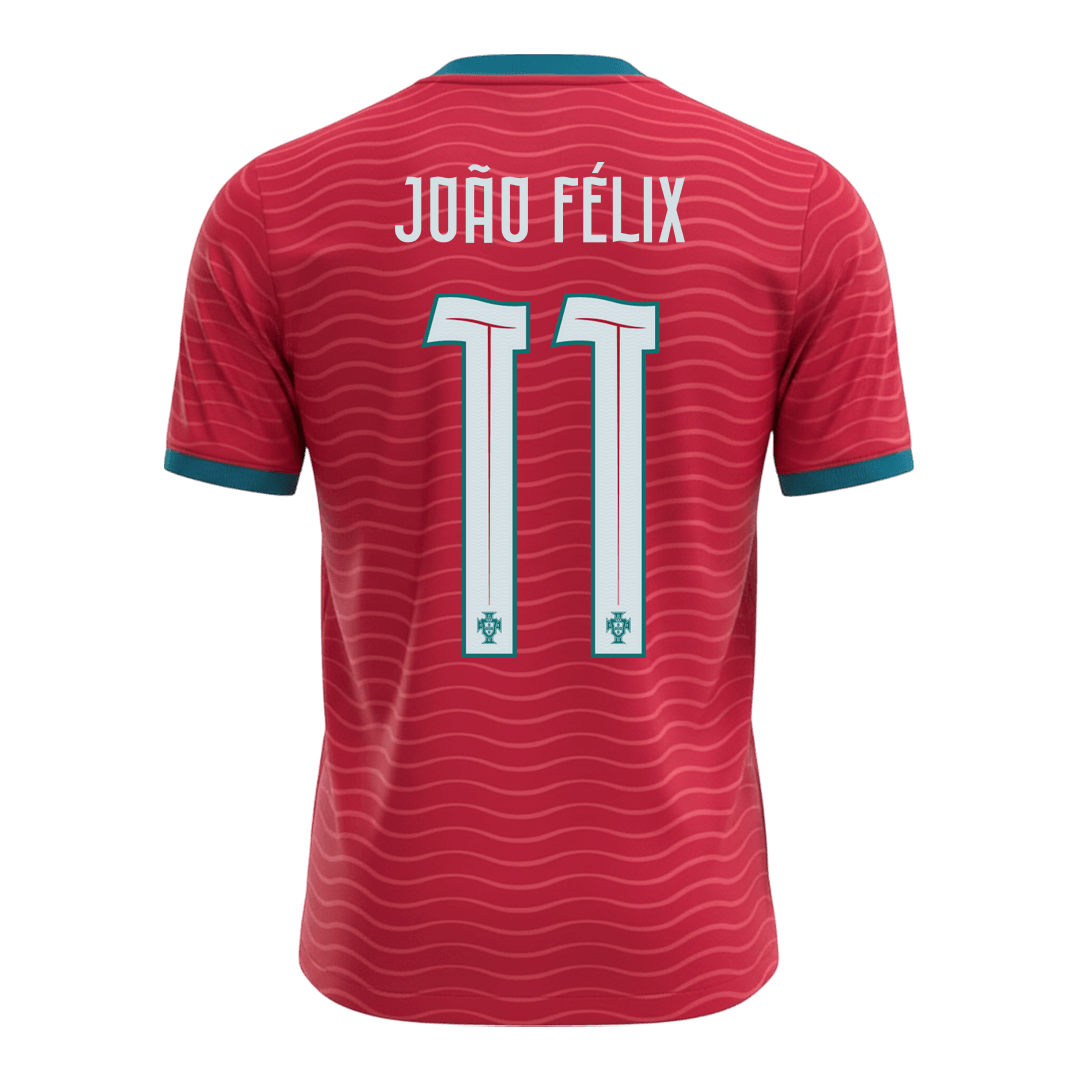 JOÃO FÉLIX #11 Men's Portugal World Cup 2026 Home Soccer Jersey Premium product view 9