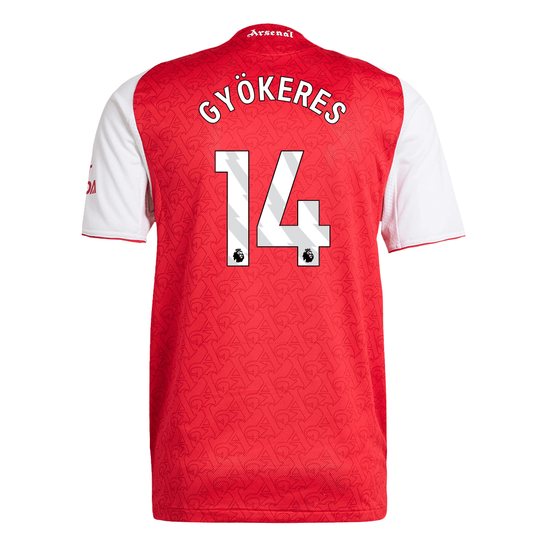 GYÖKERES #14 Men's Arsenal 2025/26 Player Version Home Soccer Jersey - Slim Fit product view 10