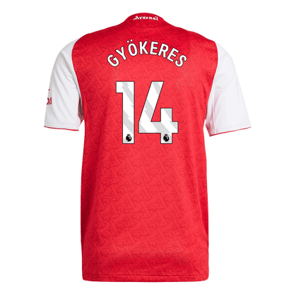 GYÖKERES #14 Men's Arsenal 2025/26 Player Version Home Soccer Jersey - Slim Fit product view 10