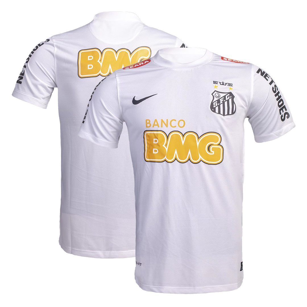 Retro Men's Santos FC 2011/12 Home Soccer Jersey product view 10