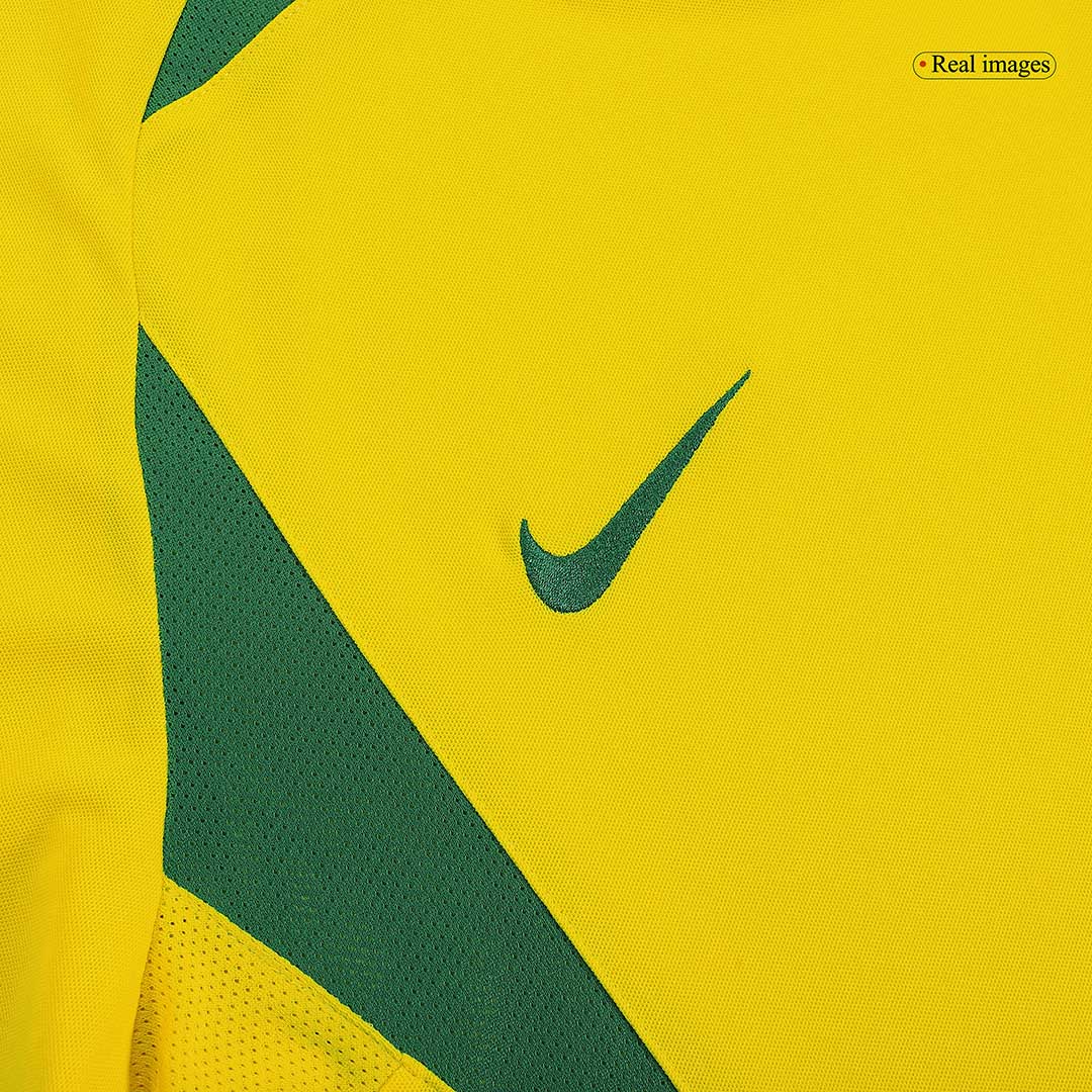 Retro RONALDO #9 Men's Brazil 2002/03 Home Soccer Jersey product view 4