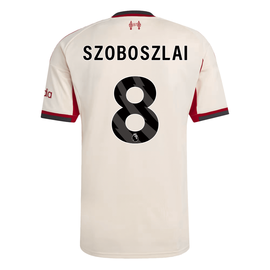 SZOBOSZLAI #8 Men's Liverpool 2025/26 Away Soccer Jersey product view 9
