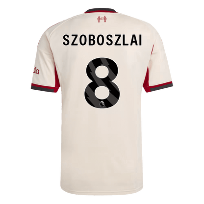 SZOBOSZLAI #8 Men's Liverpool 2025/26 Away Soccer Jersey product view 9