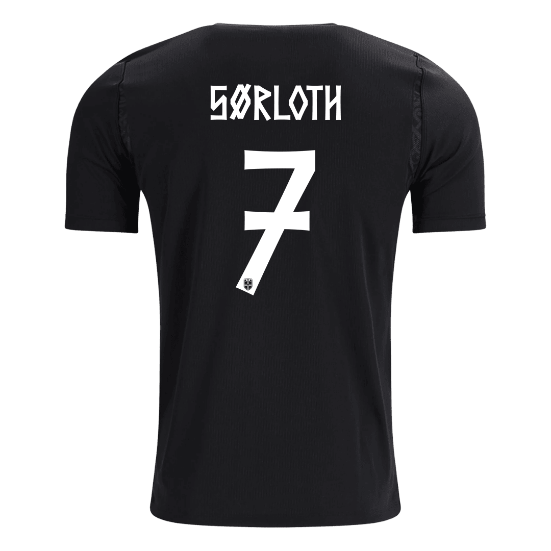 SØRLOTH #7 Men's Norway World Cup 2026 Away Soccer Jersey product view 2