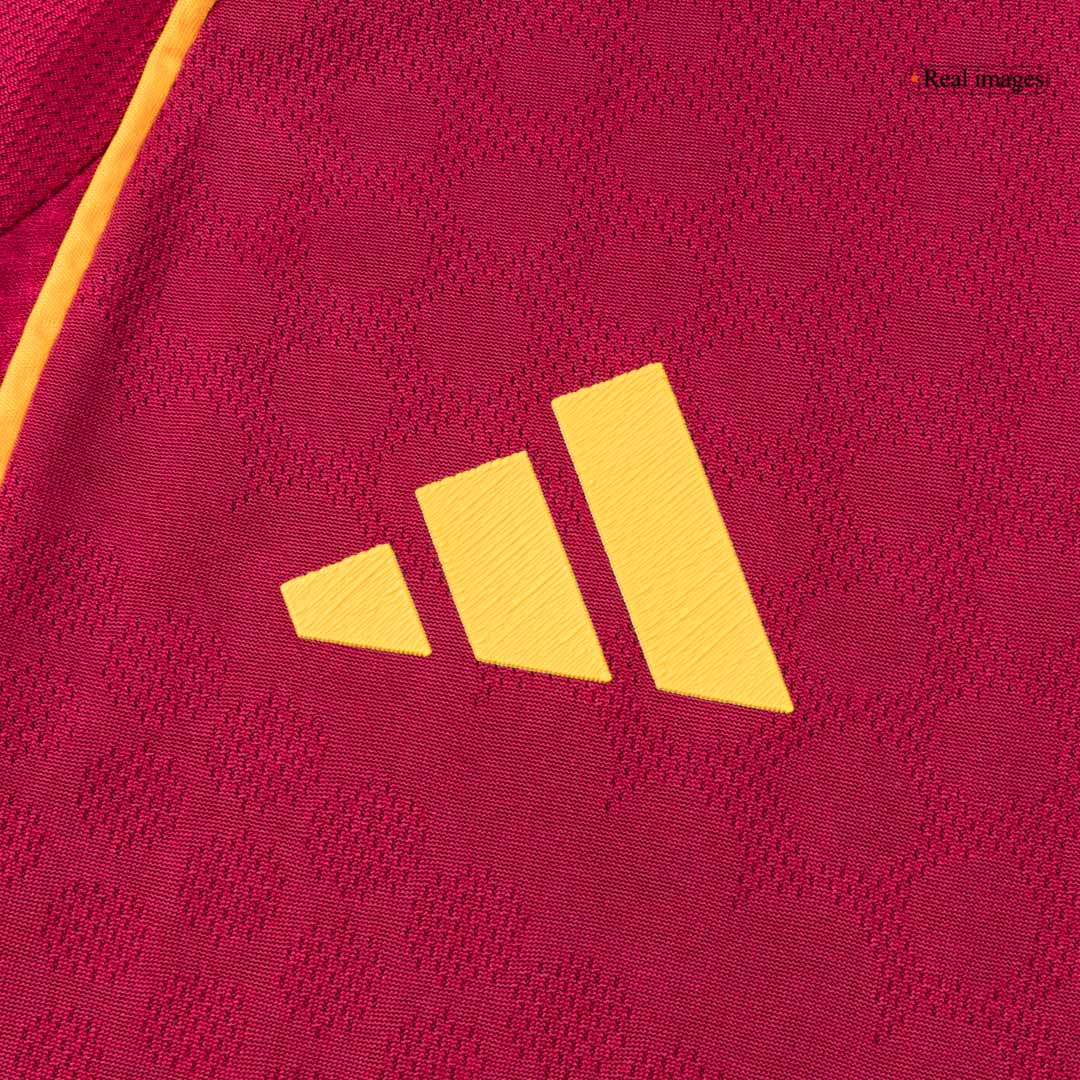 Men's Roma 2025/26 Player Version Home Soccer Jersey - Slim Fit product view 5