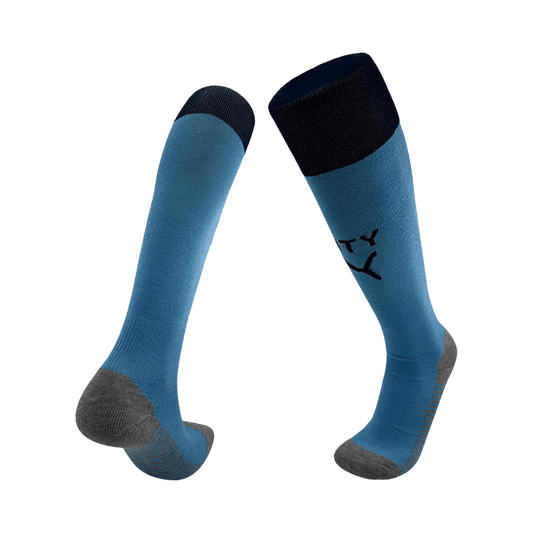 Kid's Manchester City 2025/26 Home Soccer Socks product view 1
