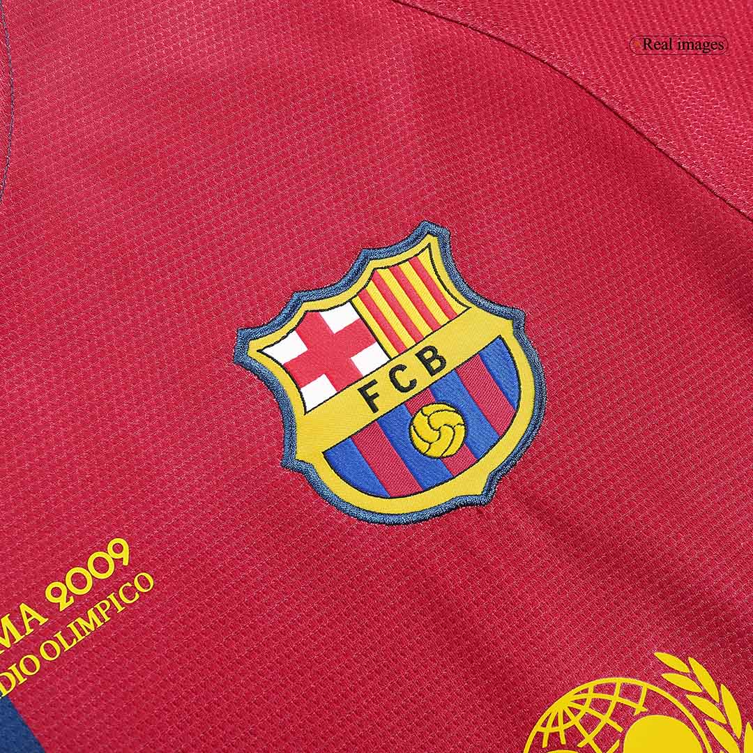 Retro Men's Barcelona UCL UCL Final 2008/09 Home Soccer Jersey product view 8