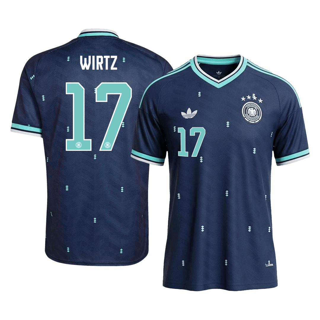 WIRTZ #17 Men's Germany World Cup 2026 Away Soccer Jersey product view 1