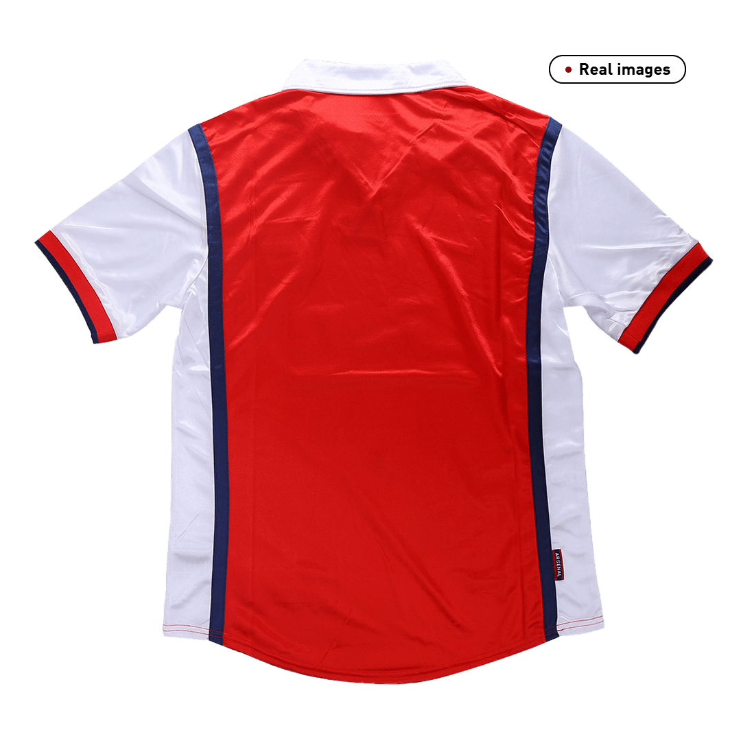 Retro Men's Arsenal 1998/99 Home Soccer Jersey product view 2