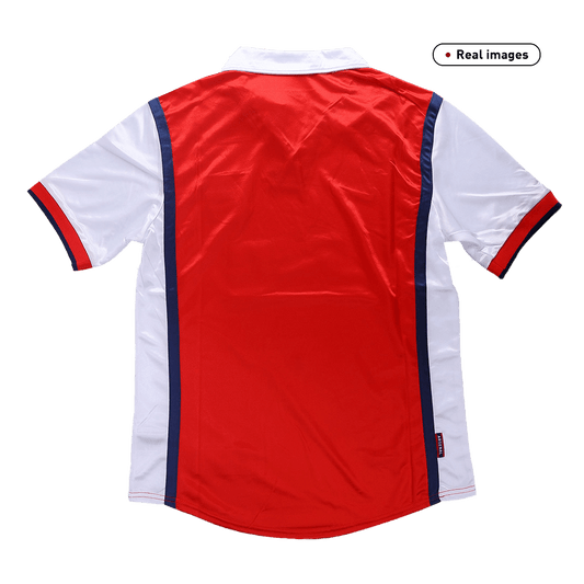 Retro Men's Arsenal 1998/99 Home Soccer Jersey product view 2