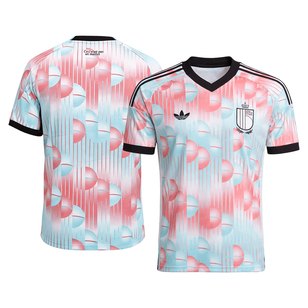 Men's Belgium World Cup 2026 Away Soccer Jersey product view 8