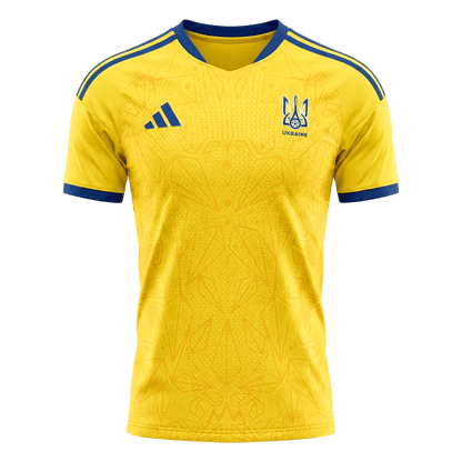 Men's Ukraine World Cup 2026 Player Version Home Soccer Jersey - Slim Fit product view 1