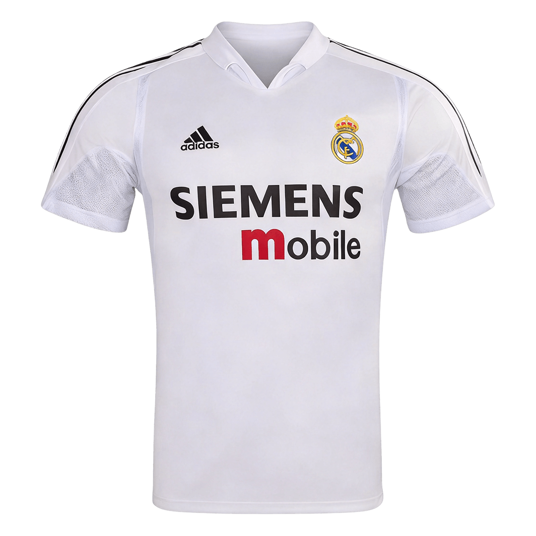 Retro Men's Real Madrid 2004/05 Home Soccer Jersey product view 1