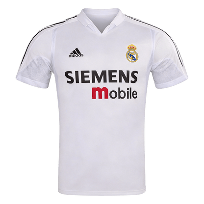 Retro Men's Real Madrid 2004/05 Home Soccer Jersey product view 1