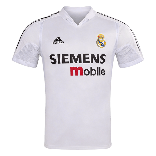 Retro Men's Real Madrid 2004/05 Home Soccer Jersey product view 1