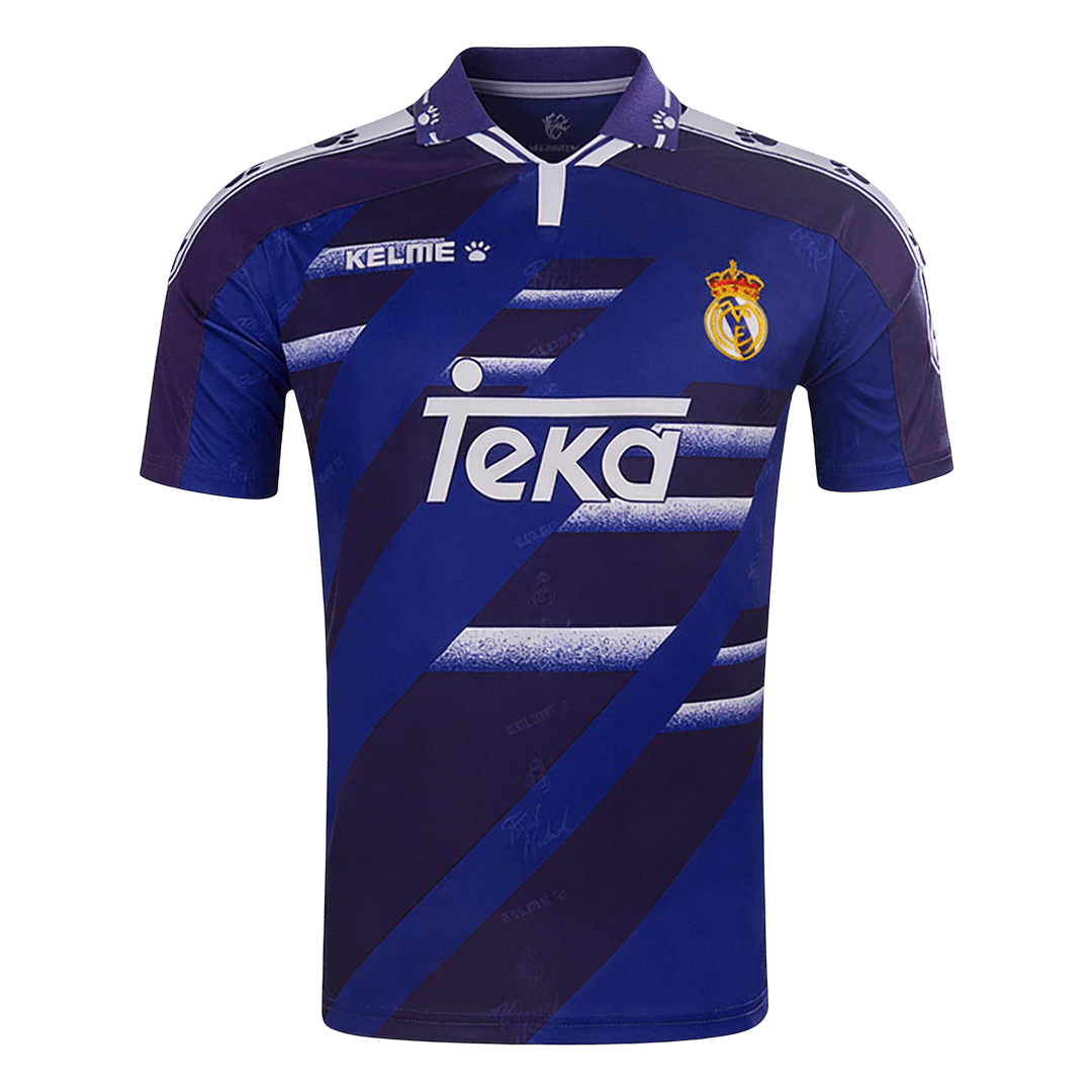 Retro Men's Real Madrid 1994/96 Away Soccer Jersey product view 1