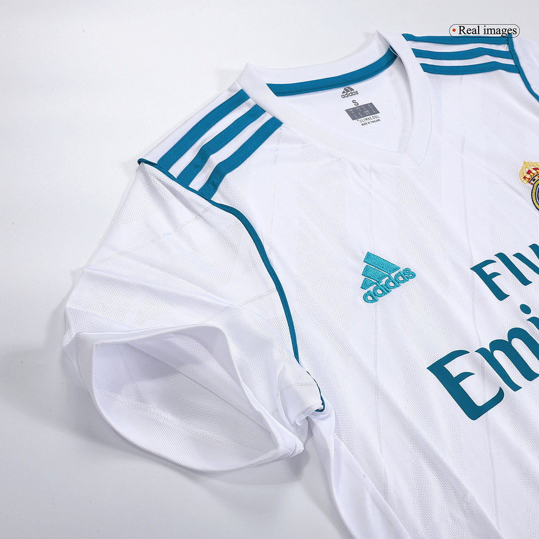 Retro RONALDO #7 Men's Real Madrid 2017/18 Home Soccer Jersey product view 6