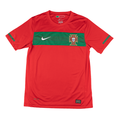 Retro Men's Portugal 2010 Home Soccer Jersey product view 1