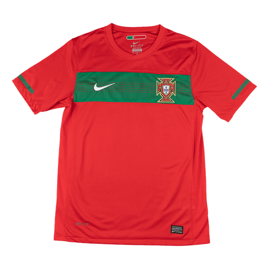 Retro Men's Portugal 2010 Home Soccer Jersey product view 1
