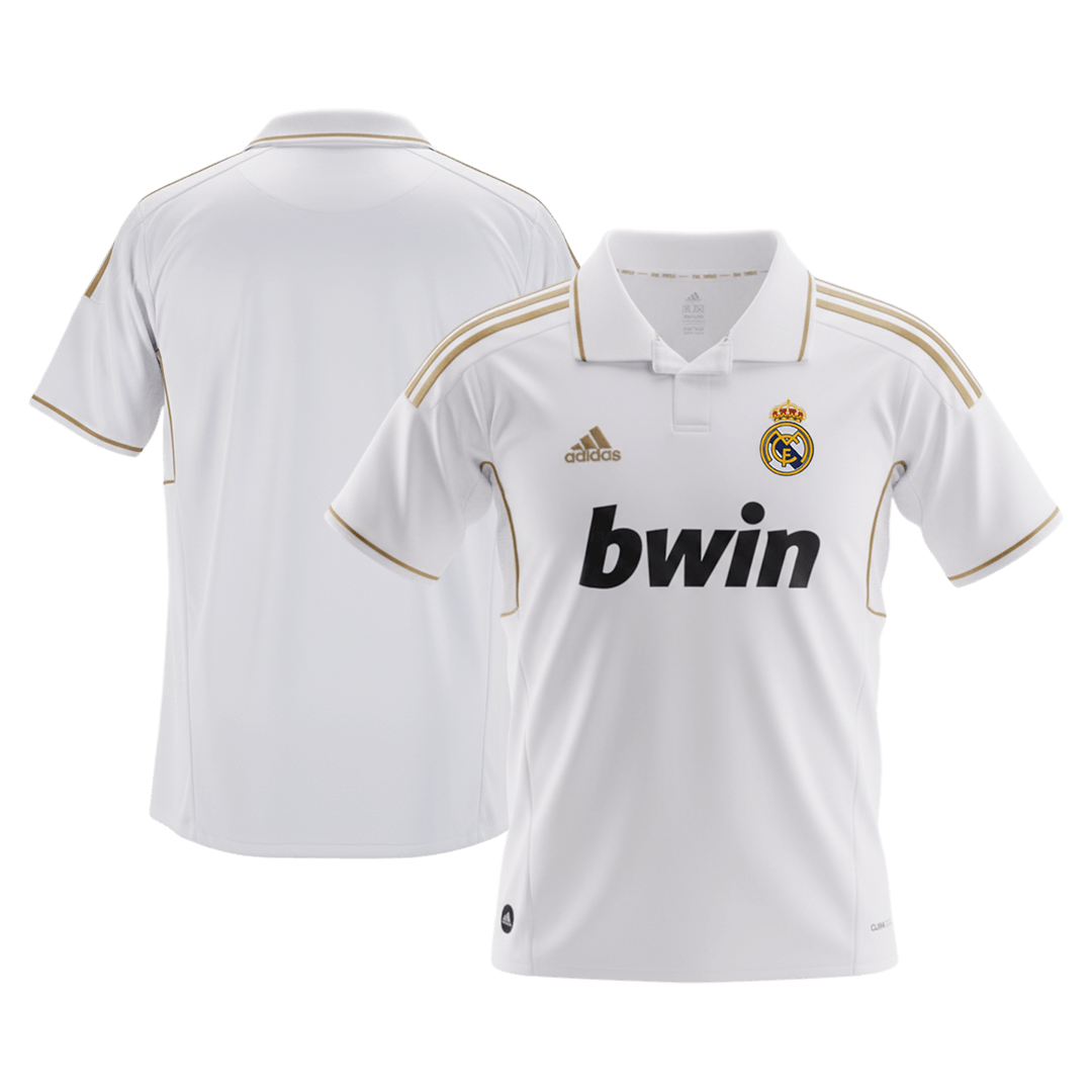 Retro Men's Real Madrid 2011/12 Home Soccer Jersey product view 9