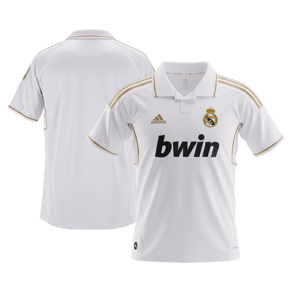 Retro Men's Real Madrid 2011/12 Home Soccer Jersey product view 9