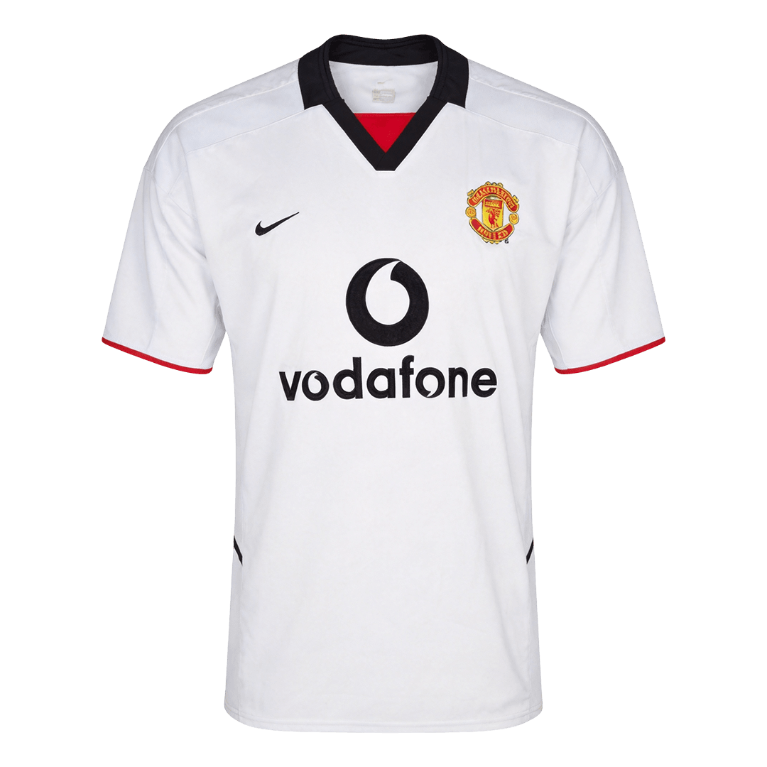 Retro Men's Manchester United 2002/03 Away Soccer Jersey product view 1