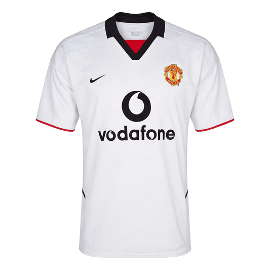 Retro Men's Manchester United 2002/03 Away Soccer Jersey product view 1