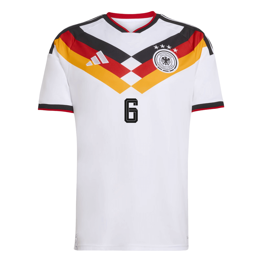 KIMMICH #6 Men's Germany World Cup 2026 Home Soccer Jersey product view 9