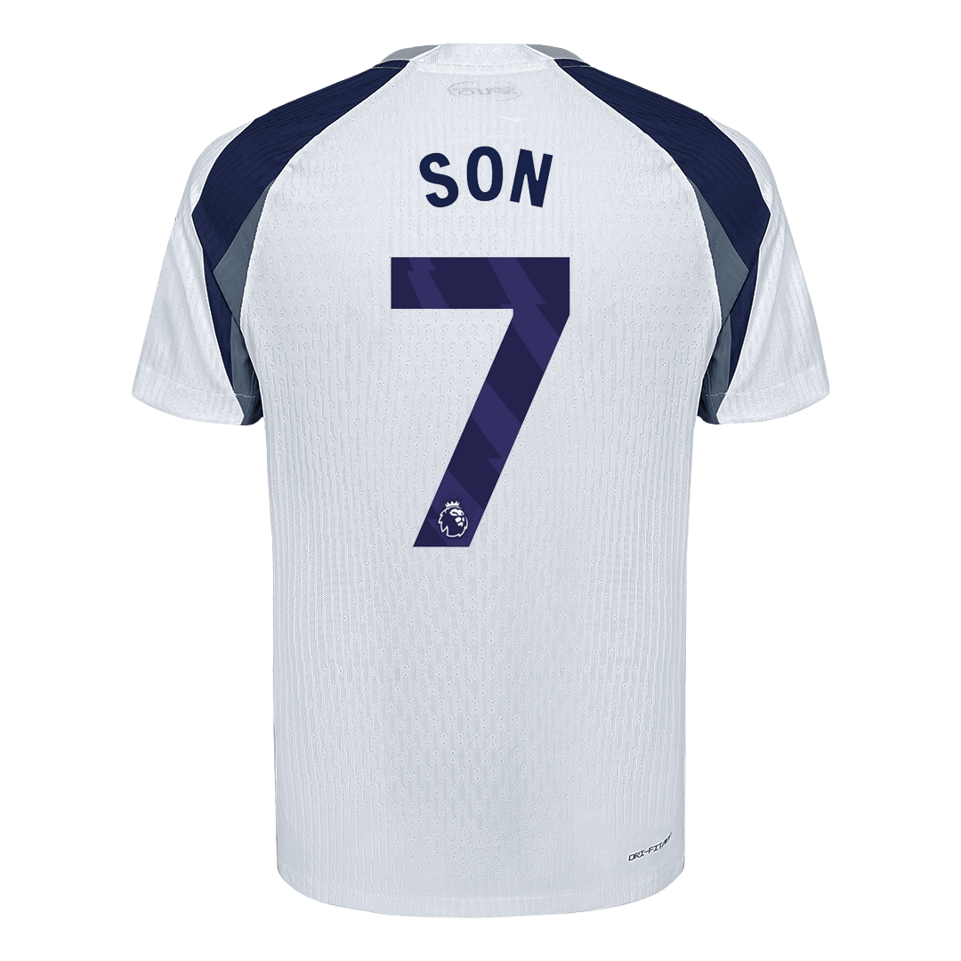 SON #7 Men's Tottenham Hotspur 2025/26 Player Version Home Soccer Jersey - Slim Fit product view 9