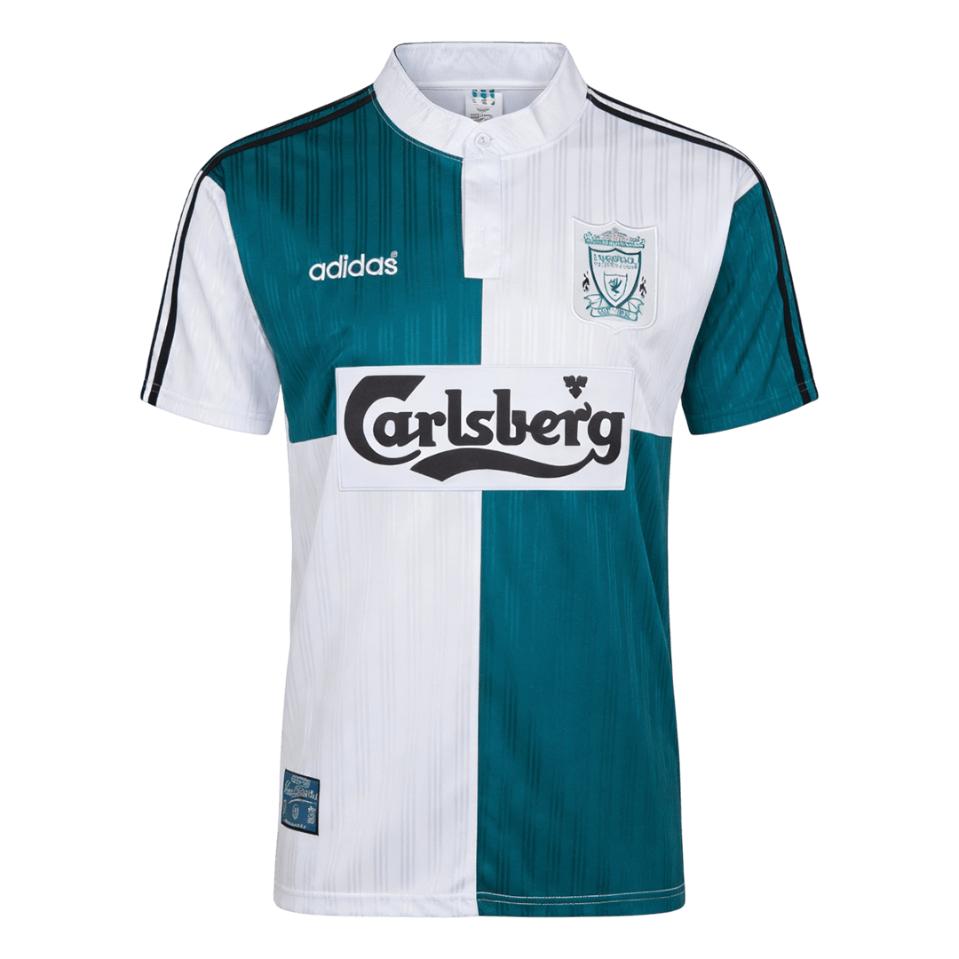 Retro Men's Liverpool 1995/96 Away Soccer Jersey product view 1
