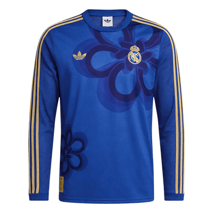 Men's Real Madrid 2025/26 Long Sleeve Soccer Jersey product view 1