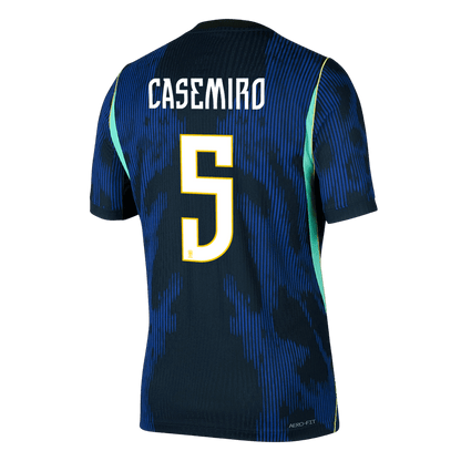 CASEMIRO #5 Men's Brazil World Cup 2026 Player Version Away Soccer Jersey - Slim Fit product view 3