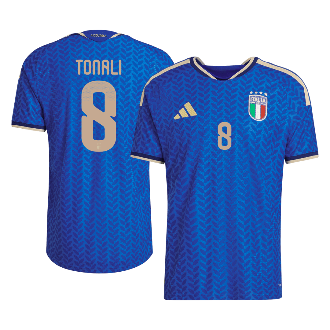 TONALI #8 Men's Italy World Cup 2026 Player Version Home Soccer Jersey - Slim Fit product view 1