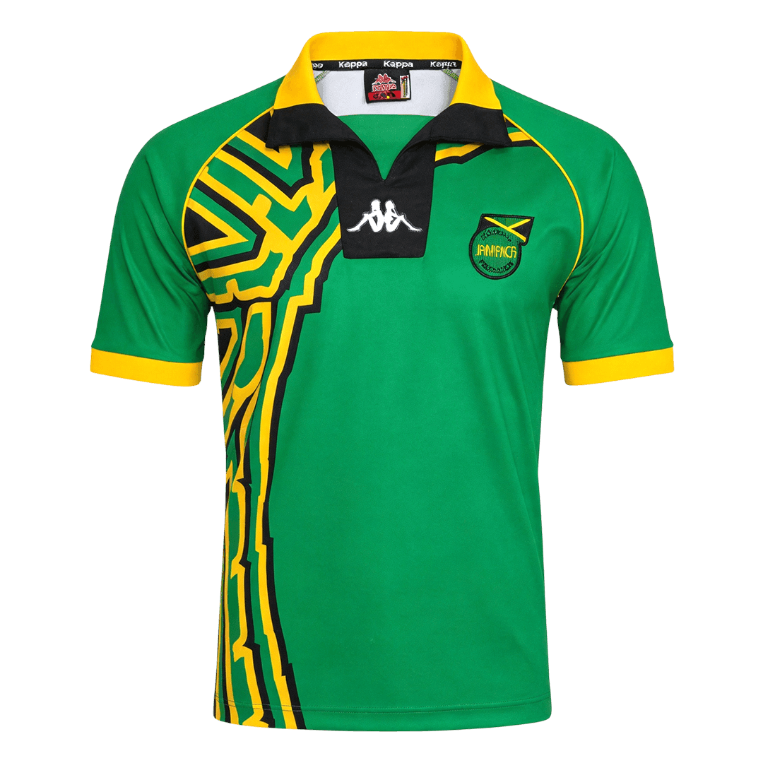 Retro Men's Jamaica 1998 Away Soccer Jersey product view 1