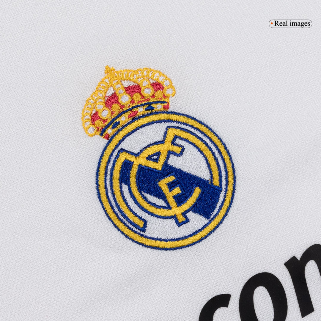 Retro Men's Real Madrid 2008/09 Home Soccer Jersey product view 7