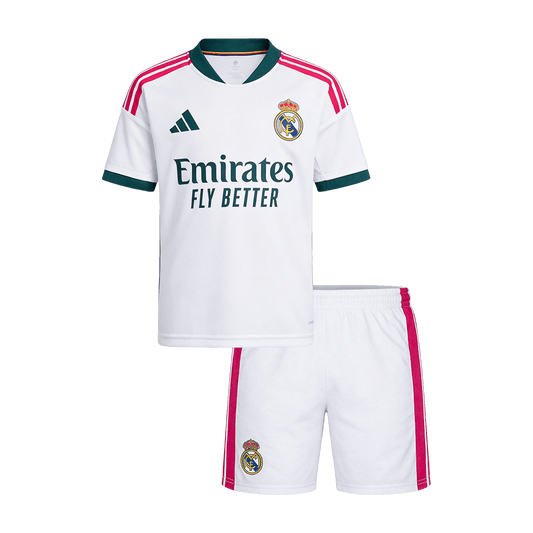 Kid's Real Madrid 2026/27 Home Soccer Jersey Kit
