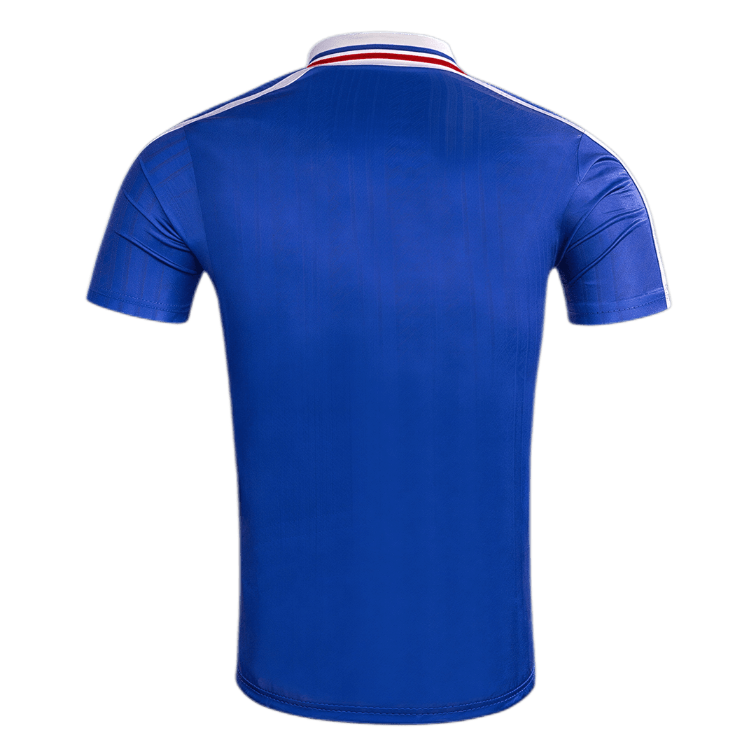 Retro Men's France 1994 Home Soccer Jersey product view 2