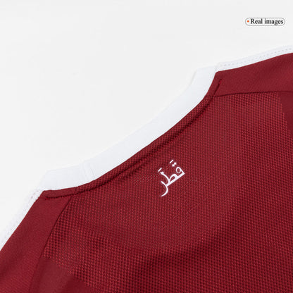 Men's Qatar World Cup 2026 Player Version Home Soccer Jersey - Slim Fit product view 2