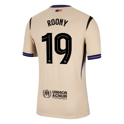 ROONY #19 Men's Barcelona UCL 2025/26 Player Version Away Soccer Jersey - Slim Fit product view 14