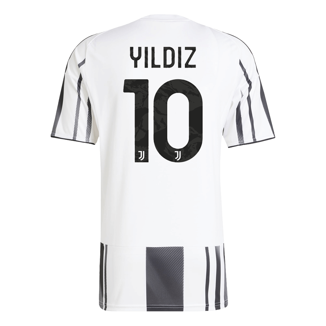 YILDIZ #10 Men's Juventus 2025/26 Home Soccer Jersey product view 7