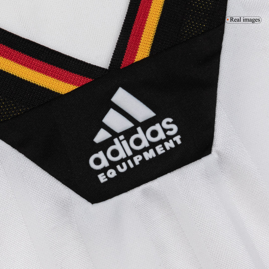 Retro Men's Germany 1992 Home Soccer Jersey product view 5